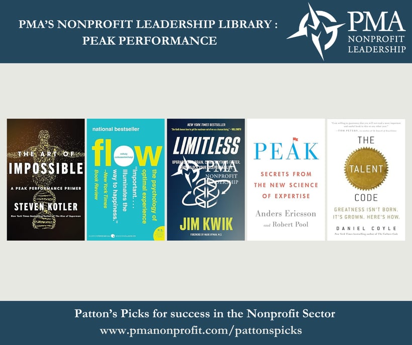 PMA’S NONPROFIT LEADERSHIP LIBRARY   PEAK PERFORMANCE